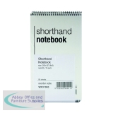 Spiral Shorthand Notepad 80 Leaf (Pack of 10) WX31003