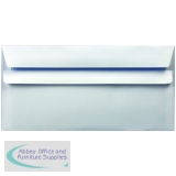 Envelope DL 90gsm Self Seal White (Pack of 1000) WX3480