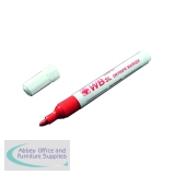 Red Whiteboard Marker Pens Bullet Tip (Pack of 10) WB15 804025