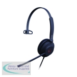 Yealink UH37 Wired Mono On-ear Headset MS Teams USB Black 1308103