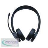 Yealink BH70 Wireless Binaural On-ear Headset MS Teams USB-A via Bluetooth Adapter Black 1208663